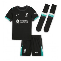 Camisa de Futebol Liverpool Darwin Nunez #9 Equipamento Secundário Infantil 2024-25 Manga Curta (+ Calças curtas)